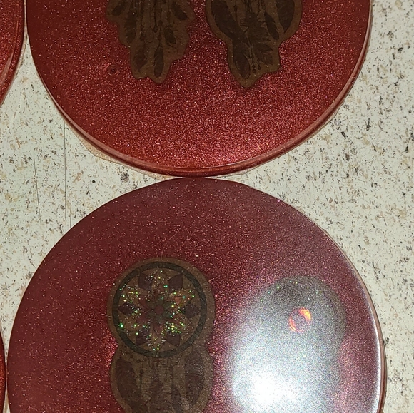 Set of 4 coasters - Picture 2 of 3